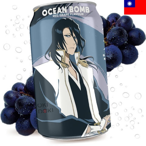Ocean Bomb Bleach Bykuya Bebida Gaseosa Sabor Uva 330ml