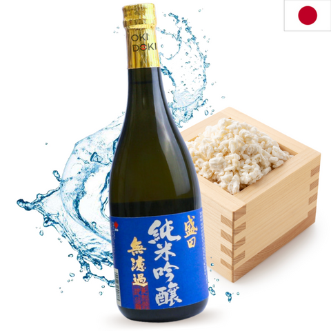 Morita Sake Junmai Ginjo Sin Filtrar Alc. 16% 720ml