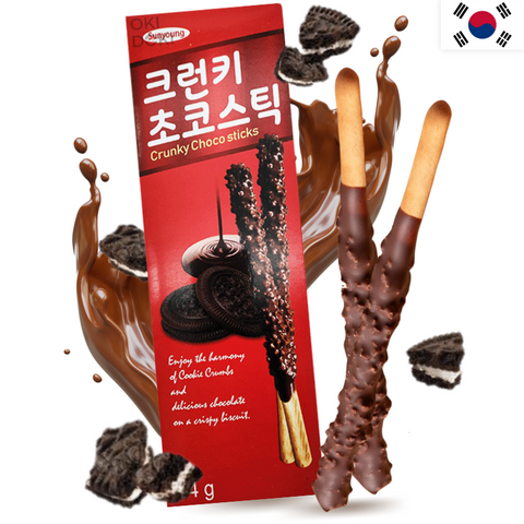 Sunyoung Chocolate Flavored Stick Cookies 54g