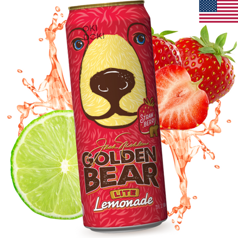 ARIZONA Golden Bear Limonada de Fresa Light 680ml