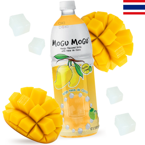 Mogu Mogu Mango Drink with Gelatin 1000ml 1L