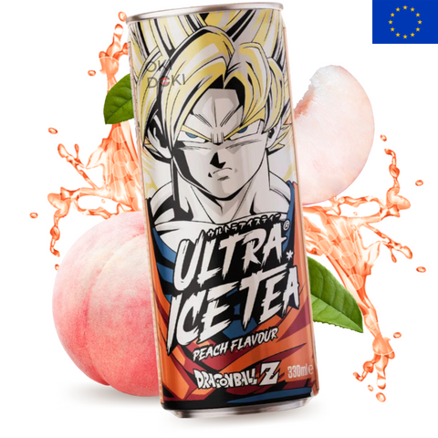 Dragon Ball Z Goku Ultra Ice Tea Té Helado Melocoton 330ml