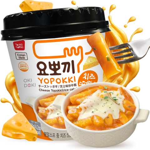 Yopokki Tteokbokki Cup Sabor Queso Cheese 120g