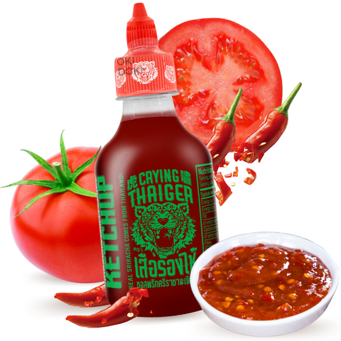 Crying Thaiger Salsa Sriracha Ketchup Halal 200ml