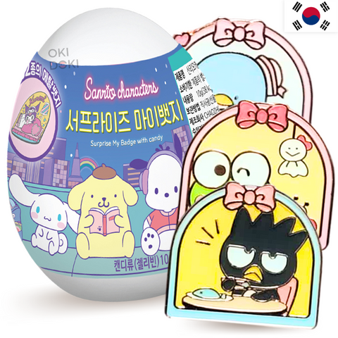 Measty Caramel with Sanrio Badge Collectible 10g