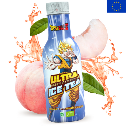Dragon Ball Goku Ultra Ice Tea Bio Peach Iced Tea 500ml