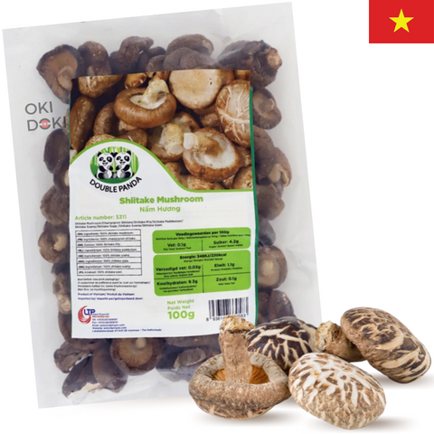Doble Panda Setas Shiitake Secas 100g