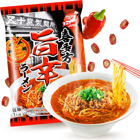 Igarashi Seimen Japanese Ramen Spicy Kitakata Umakara Flavor 101g