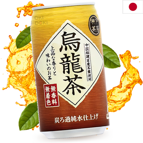 Kobe Sabo Japanese Oolong Tea Tin 340ml