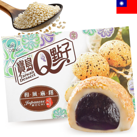 Taiwan Q Mochi de Sesamo 6uds 210g