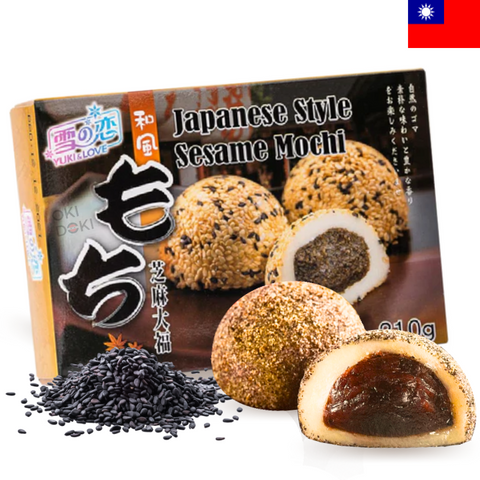 Yuki &amp; Love Sesam Mochi (6 stuks x 35g) 210g