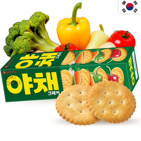 Lotte Galletas Saladas de Verduras 83g