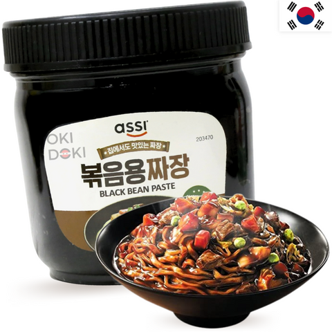 ASSI Jjajang Salsa Espesa de Judía Negra Dulce y Salado 500g