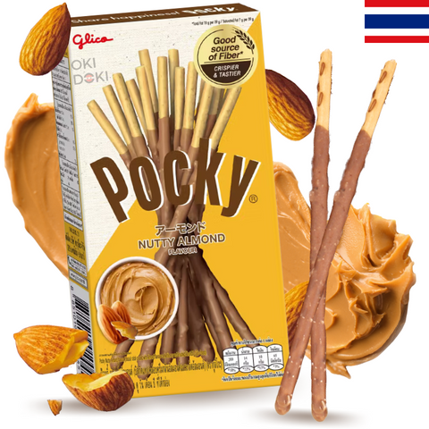 Pocky Palitos de Chocolate con Almendras 39g