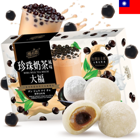Yuki &amp; Love Bubble Tea Mochi (6 stuks x 30 g) 180 g