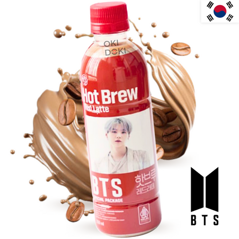 Hy Bts Hot Brew Red Coffee Latte Sweet Red Coffee Latte 350ml