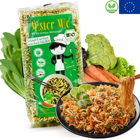 Mister Mie Fideos Vegetales (orgánico Vegano) 250g