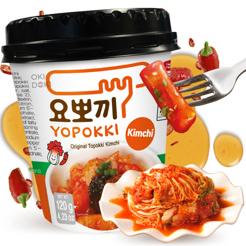 Yopokki Cup Tteokbokki sabor Kimchi 120g