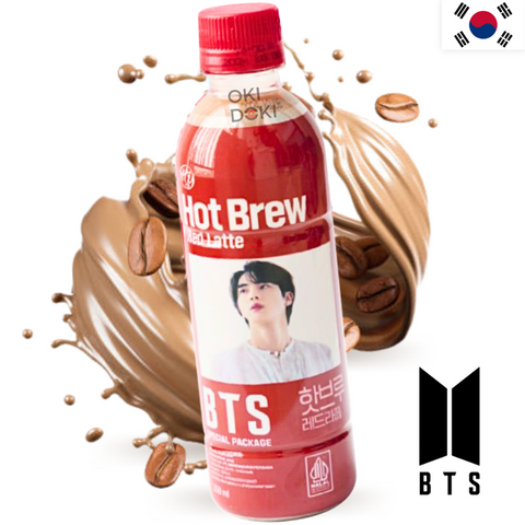 Hy Bts Hot Brew Red Coffee Latte Sweet Red Coffee Latte 350ml