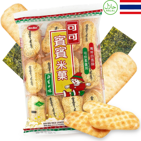 BIN BIN Galletas de Arroz con Alga Nori 150g