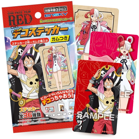 Ensky One Piece Red Chicle con Pegatina 8g
