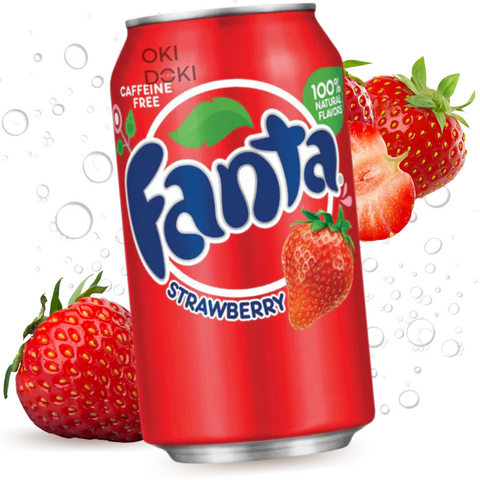 Fanta USA Fresa 355ml