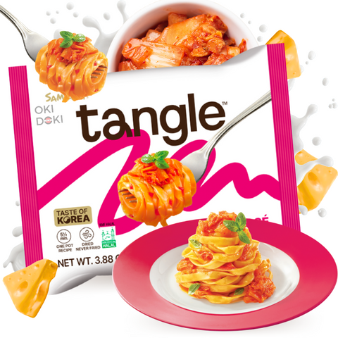 Samyang Pasta Tangle Tangluccine Kimchi Rosé (Air-Dried Noodles) 110g
