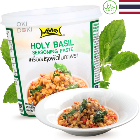 Lobo Paste for Holy Basil Thai Basil (halal) 400g