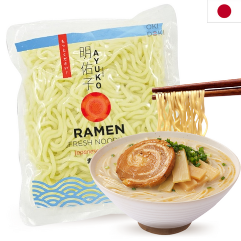 AYUKO Fideos Frescos para Ramen 180g