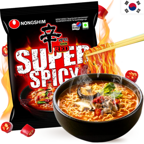 Nongshim Shin Ramyun Red Super Spicy (Halal) 120g