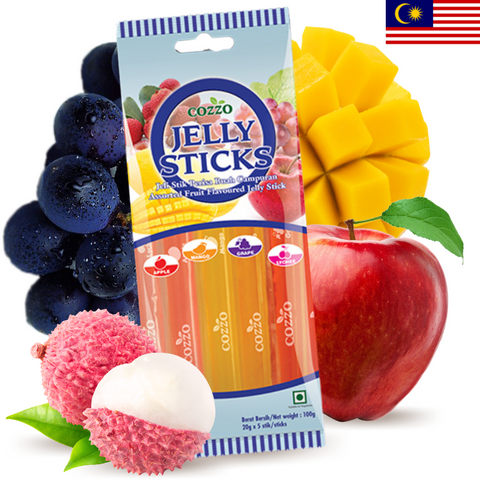 COZZO Jelly Sticks Fruitgelatine 100g