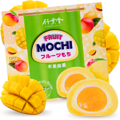 Bamboo House Mochi de Fruta Sabor Mango 120g