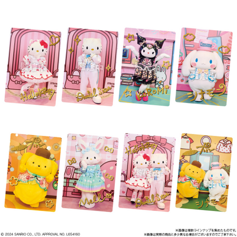 Bandai Sanrio Live Characters Galleta Twin Wafer con Tarjeta 13g