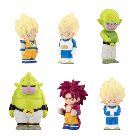 Figura Bandai Softbits Dragon Ball 2 com pastilha elástica 1,5g