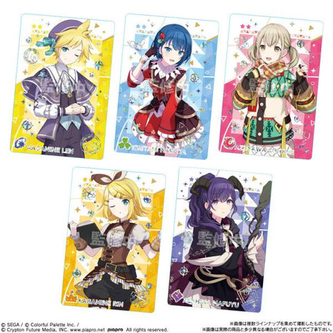 Bandai Colorful Stage feat Hatsune Miku 9 Wafers con Tarjeta 14g