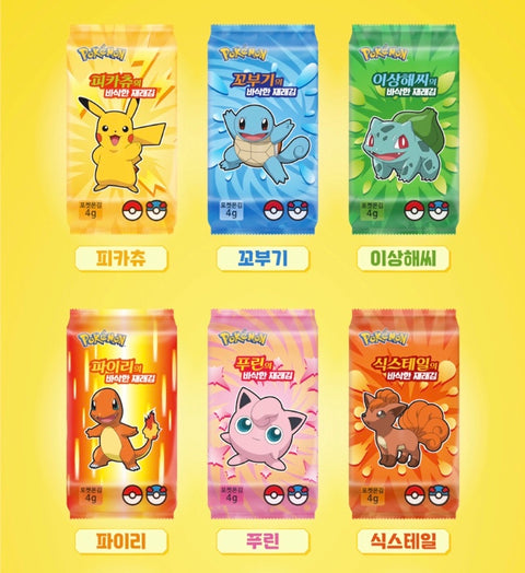 SGK Snack Alga Nori Pokémon con Tarjeta Lenticulares 3pks 12g
